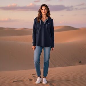 L.L. Bean Hooded Top - L